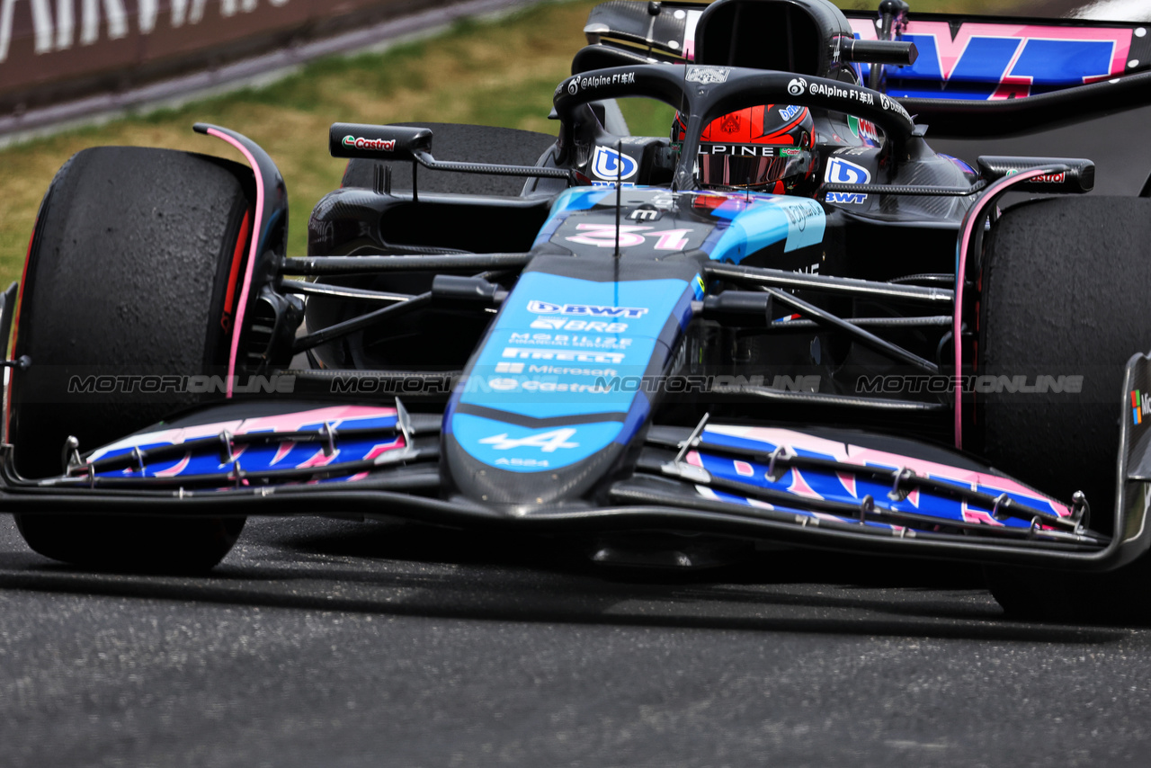 GP CINA, Esteban Ocon (FRA) Alpine F1 Team A524.

19.04.2024. Formula 1 World Championship, Rd 5, Chinese Grand Prix, Shanghai, China, Sprint Qualifiche Day.

- www.xpbimages.com, EMail: requests@xpbimages.com © Copyright: Bearne / XPB Images