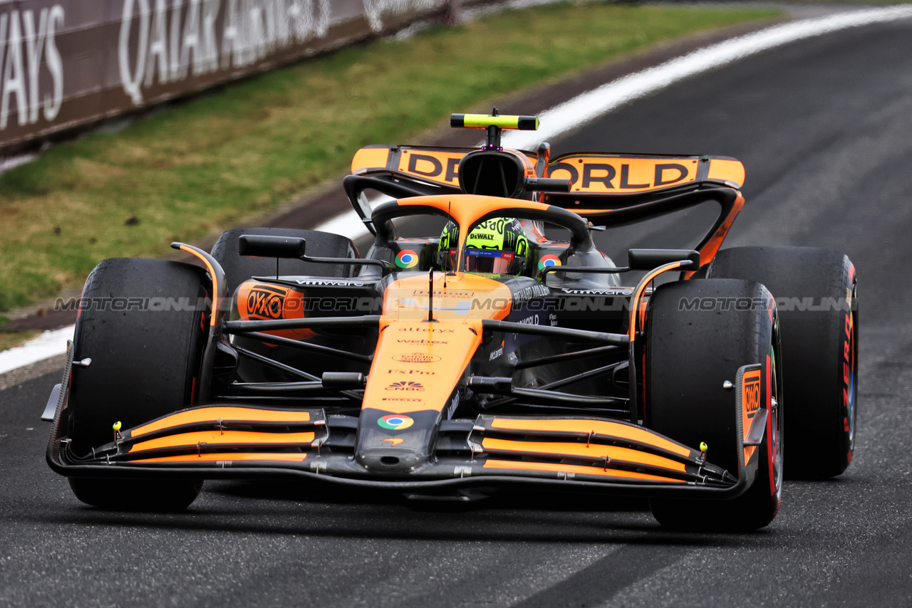 GP CINA, Lando Norris (GBR) McLaren MCL38.

19.04.2024. Formula 1 World Championship, Rd 5, Chinese Grand Prix, Shanghai, China, Sprint Qualifiche Day.

- www.xpbimages.com, EMail: requests@xpbimages.com © Copyright: Bearne / XPB Images