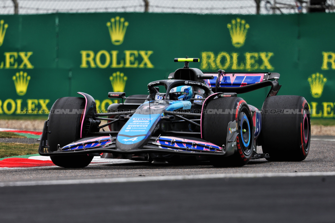 GP CINA, Pierre Gasly (FRA) Alpine F1 Team A524.

19.04.2024. Formula 1 World Championship, Rd 5, Chinese Grand Prix, Shanghai, China, Sprint Qualifiche Day.

- www.xpbimages.com, EMail: requests@xpbimages.com © Copyright: Rew / XPB Images