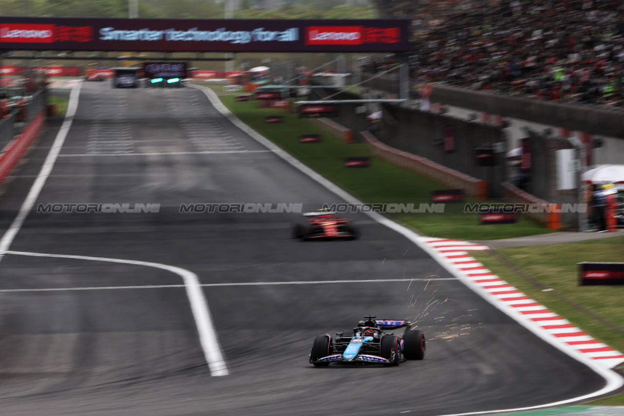 GP CINA, Esteban Ocon (FRA) Alpine F1 Team A524.

19.04.2024. Formula 1 World Championship, Rd 5, Chinese Grand Prix, Shanghai, China, Sprint Qualifiche Day.

- www.xpbimages.com, EMail: requests@xpbimages.com © Copyright: Rew / XPB Images