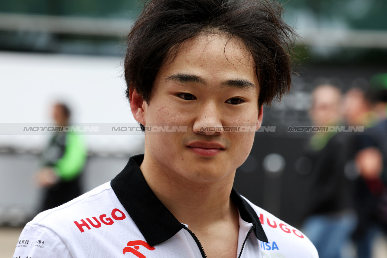 GP CINA, Yuki Tsunoda (JPN) RB.

19.04.2024. Formula 1 World Championship, Rd 5, Chinese Grand Prix, Shanghai, China, Sprint Qualifiche Day.

- www.xpbimages.com, EMail: requests@xpbimages.com © Copyright: Rew / XPB Images