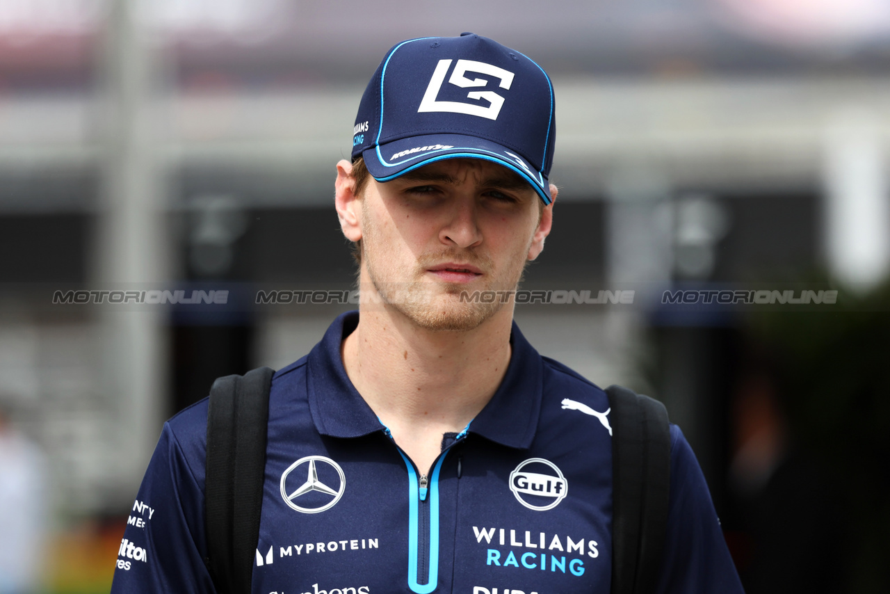 GP CINA, Logan Sargeant (USA) Williams Racing.

19.04.2024. Formula 1 World Championship, Rd 5, Chinese Grand Prix, Shanghai, China, Sprint Qualifiche Day.

- www.xpbimages.com, EMail: requests@xpbimages.com © Copyright: Rew / XPB Images