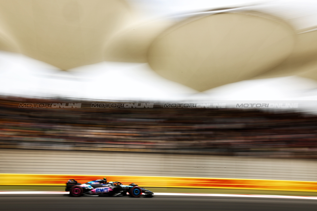 GP CINA, Pierre Gasly (FRA) Alpine F1 Team A524.

19.04.2024. Formula 1 World Championship, Rd 5, Chinese Grand Prix, Shanghai, China, Sprint Qualifiche Day.

 - www.xpbimages.com, EMail: requests@xpbimages.com © Copyright: Coates / XPB Images