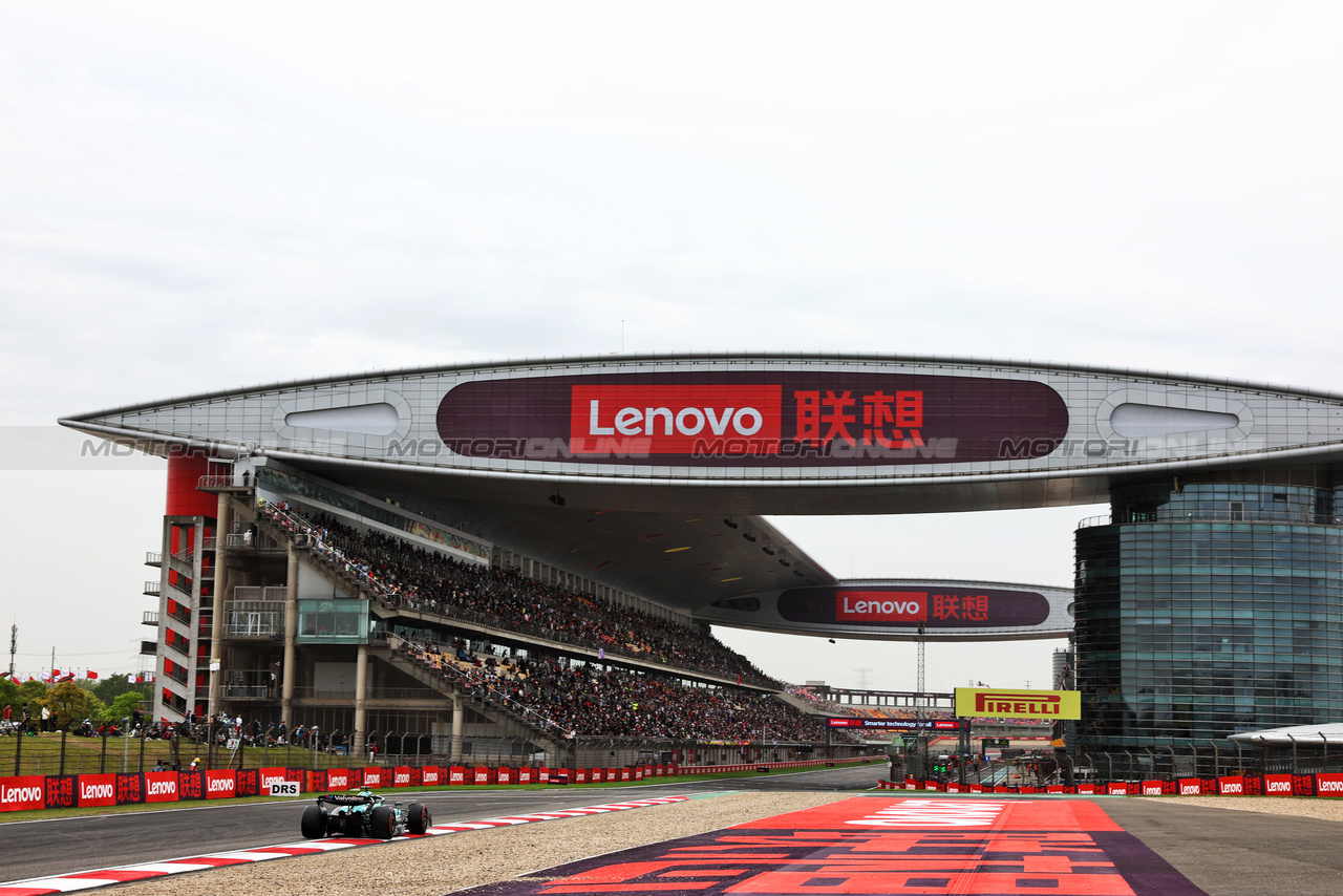 GP CINA, Lance Stroll (CDN) Aston Martin F1 Team AMR24.

19.04.2024. Formula 1 World Championship, Rd 5, Chinese Grand Prix, Shanghai, China, Sprint Qualifiche Day.

 - www.xpbimages.com, EMail: requests@xpbimages.com © Copyright: Coates / XPB Images