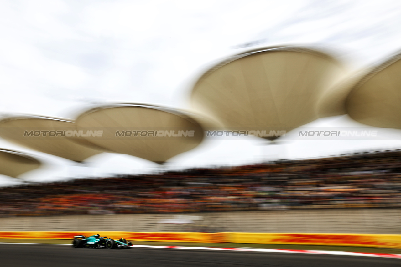 GP CINA, Lance Stroll (CDN) Aston Martin F1 Team AMR24.

19.04.2024. Formula 1 World Championship, Rd 5, Chinese Grand Prix, Shanghai, China, Sprint Qualifiche Day.

 - www.xpbimages.com, EMail: requests@xpbimages.com © Copyright: Coates / XPB Images