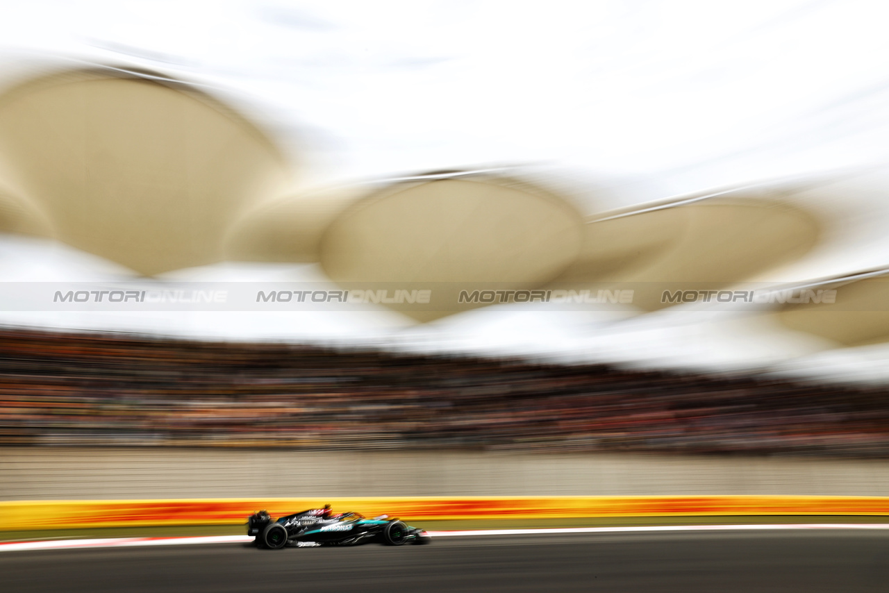 GP CINA, George Russell (GBR) Mercedes AMG F1 W15.

19.04.2024. Formula 1 World Championship, Rd 5, Chinese Grand Prix, Shanghai, China, Sprint Qualifiche Day.

 - www.xpbimages.com, EMail: requests@xpbimages.com © Copyright: Coates / XPB Images