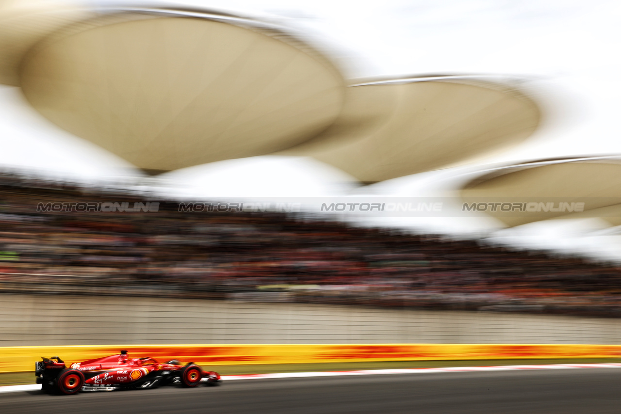 GP CINA, Charles Leclerc (MON) Ferrari SF-24.

19.04.2024. Formula 1 World Championship, Rd 5, Chinese Grand Prix, Shanghai, China, Sprint Qualifiche Day.

 - www.xpbimages.com, EMail: requests@xpbimages.com © Copyright: Coates / XPB Images