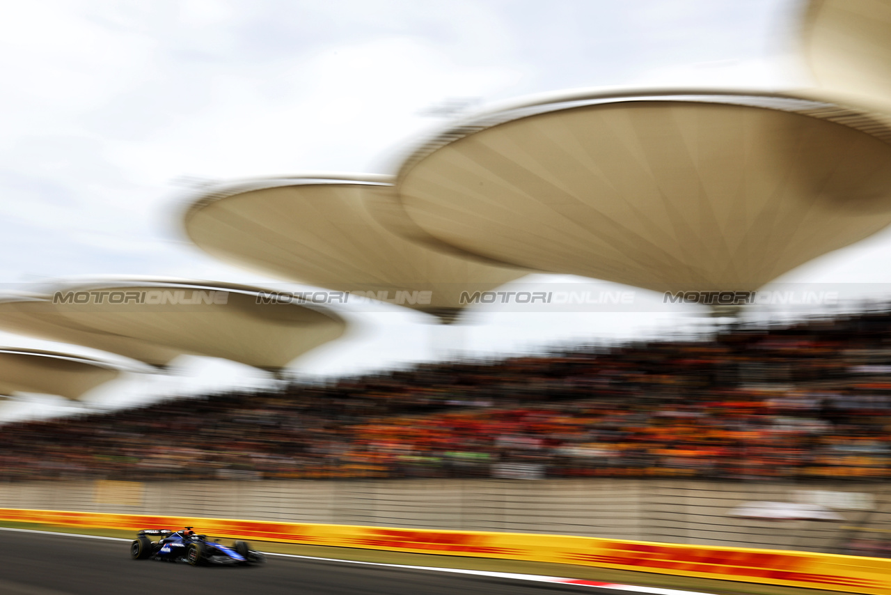 GP CINA, Alexander Albon (THA) Williams Racing FW46.

19.04.2024. Formula 1 World Championship, Rd 5, Chinese Grand Prix, Shanghai, China, Sprint Qualifiche Day.

 - www.xpbimages.com, EMail: requests@xpbimages.com © Copyright: Coates / XPB Images