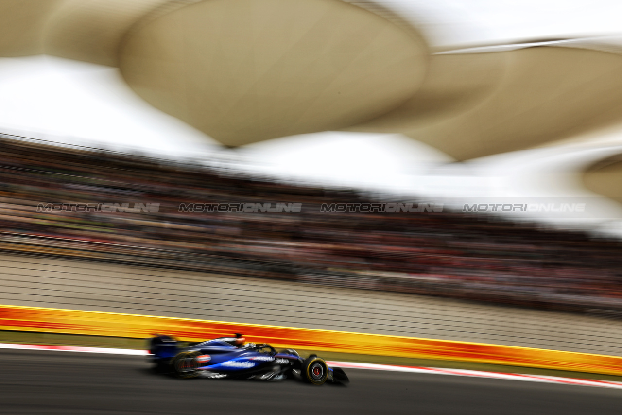 GP CINA, Alexander Albon (THA) Williams Racing FW46.

19.04.2024. Formula 1 World Championship, Rd 5, Chinese Grand Prix, Shanghai, China, Sprint Qualifiche Day.

 - www.xpbimages.com, EMail: requests@xpbimages.com © Copyright: Coates / XPB Images