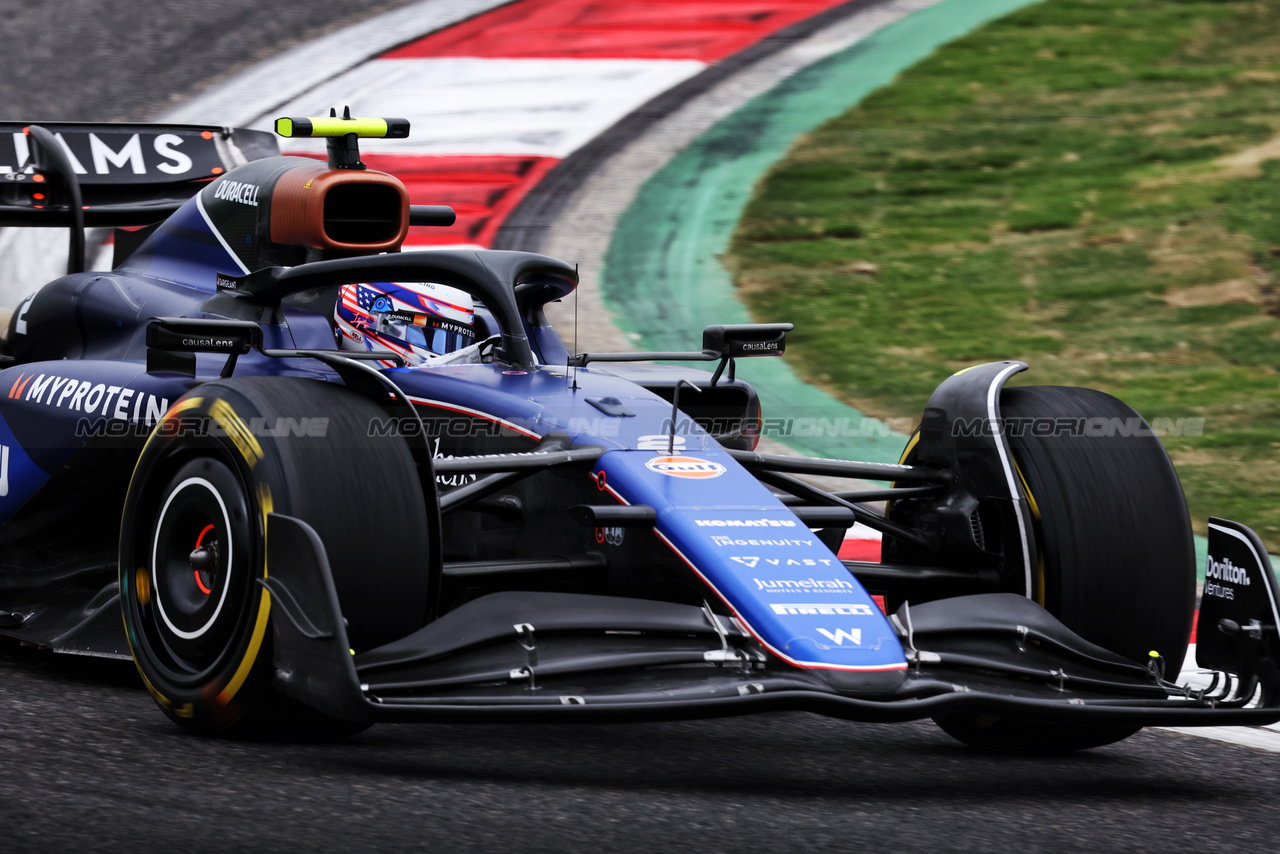 GP CINA, Logan Sargeant (USA) Williams Racing FW46.

19.04.2024. Formula 1 World Championship, Rd 5, Chinese Grand Prix, Shanghai, China, Sprint Qualifiche Day.

- www.xpbimages.com, EMail: requests@xpbimages.com © Copyright: Bearne / XPB Images