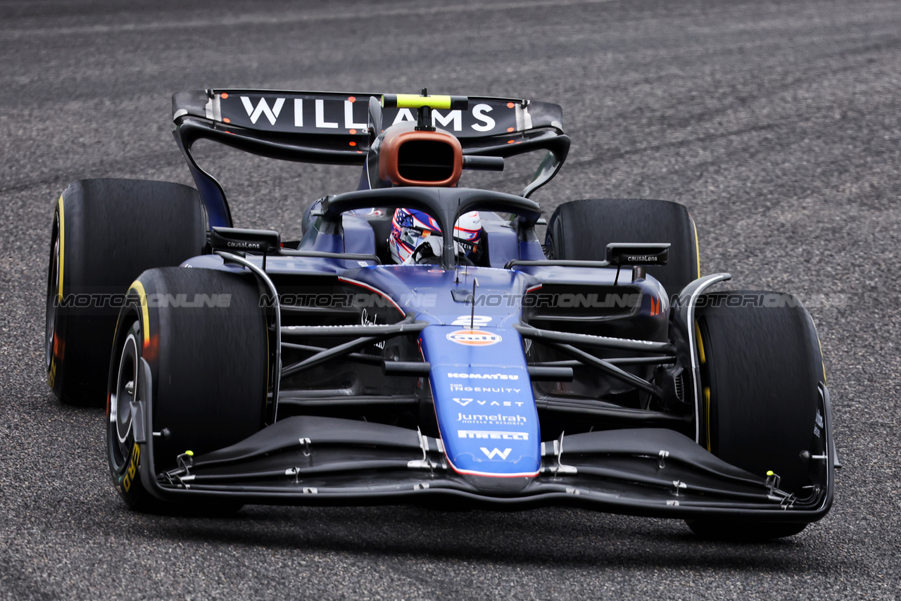 GP CINA, Logan Sargeant (USA) Williams Racing FW46.

19.04.2024. Formula 1 World Championship, Rd 5, Chinese Grand Prix, Shanghai, China, Sprint Qualifiche Day.

- www.xpbimages.com, EMail: requests@xpbimages.com © Copyright: Bearne / XPB Images