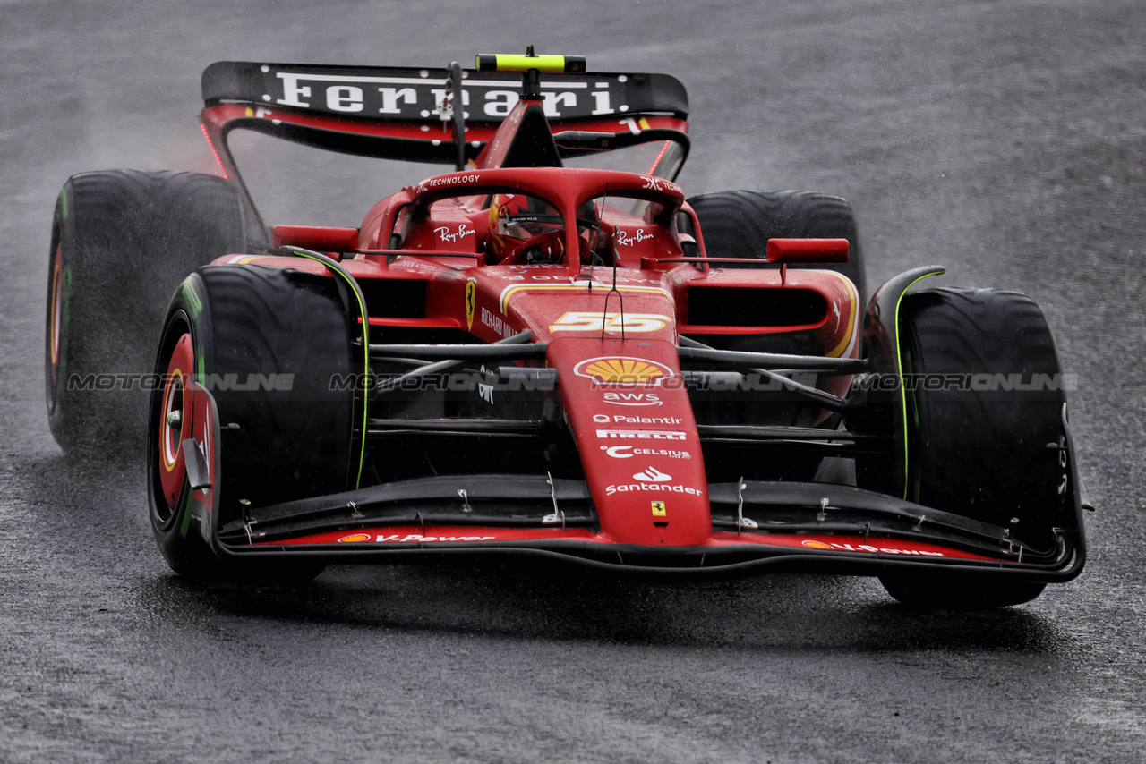 GP CINA, Carlos Sainz Jr (ESP) Ferrari SF-24.

19.04.2024. Formula 1 World Championship, Rd 5, Chinese Grand Prix, Shanghai, China, Sprint Qualifiche Day.

- www.xpbimages.com, EMail: requests@xpbimages.com © Copyright: Bearne / XPB Images