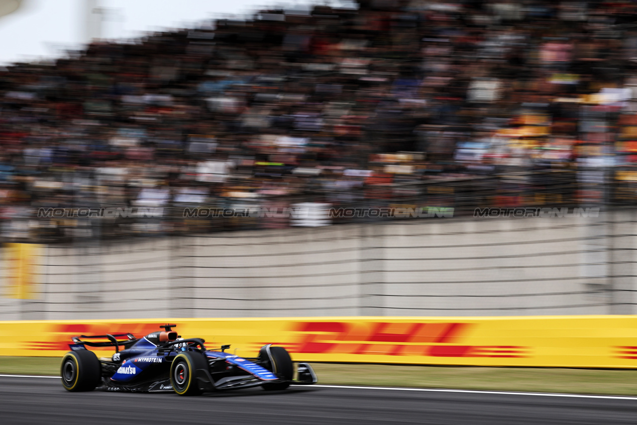 GP CINA, Alexander Albon (THA) Williams Racing FW46.

19.04.2024. Formula 1 World Championship, Rd 5, Chinese Grand Prix, Shanghai, China, Sprint Qualifiche Day.

- www.xpbimages.com, EMail: requests@xpbimages.com © Copyright: Rew / XPB Images