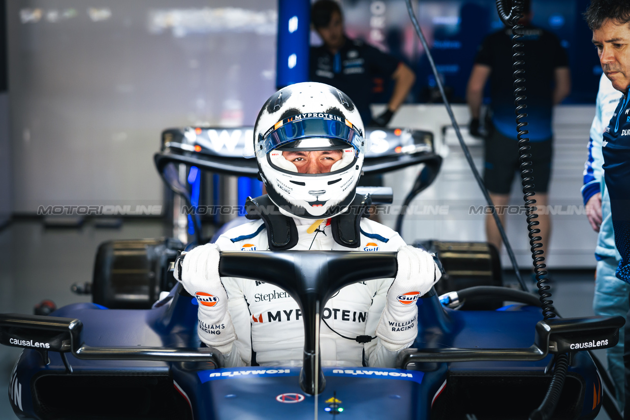 GP CINA, Alexander Albon (THA) Williams Racing FW46.

19.04.2024. Formula 1 World Championship, Rd 5, Chinese Grand Prix, Shanghai, China, Sprint Qualifiche Day.

- www.xpbimages.com, EMail: requests@xpbimages.com © Copyright: Bearne / XPB Images