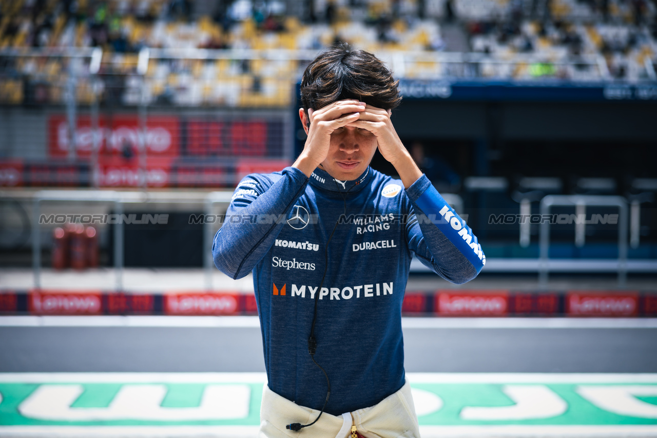 GP CINA, Alexander Albon (THA) Williams Racing.

19.04.2024. Formula 1 World Championship, Rd 5, Chinese Grand Prix, Shanghai, China, Sprint Qualifiche Day.

- www.xpbimages.com, EMail: requests@xpbimages.com © Copyright: Bearne / XPB Images