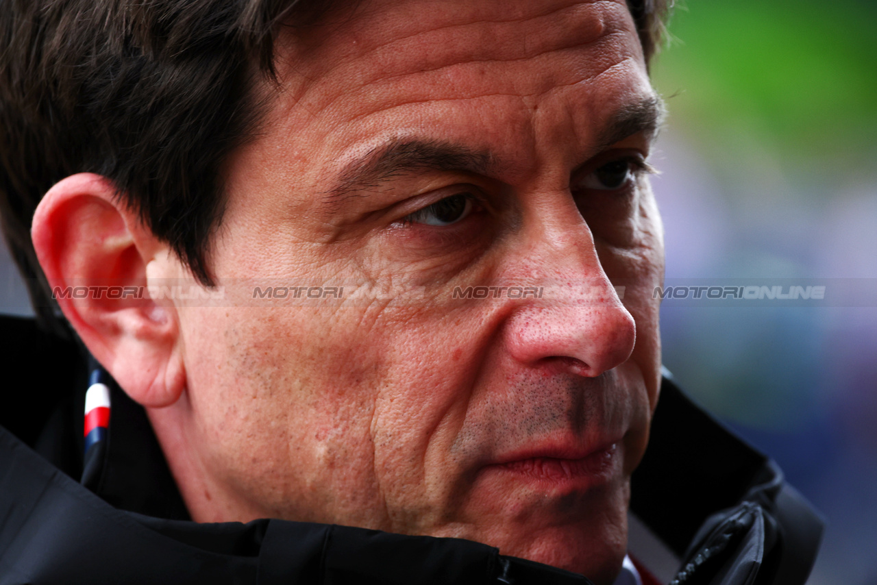 GP CINA, Toto Wolff (GER) Mercedes AMG F1 Shareholder e Executive Director.

19.04.2024. Formula 1 World Championship, Rd 5, Chinese Grand Prix, Shanghai, China, Sprint Qualifiche Day.

 - www.xpbimages.com, EMail: requests@xpbimages.com © Copyright: Coates / XPB Images