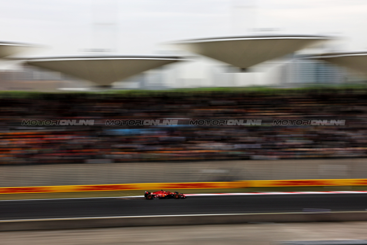 GP CINA, Charles Leclerc (MON) Ferrari SF-24.

19.04.2024. Formula 1 World Championship, Rd 5, Chinese Grand Prix, Shanghai, China, Sprint Qualifiche Day.

 - www.xpbimages.com, EMail: requests@xpbimages.com © Copyright: Coates / XPB Images