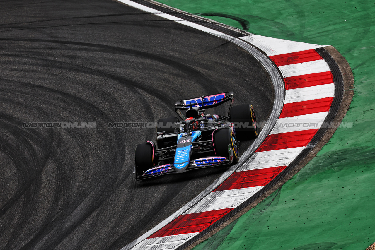 GP CINA, Esteban Ocon (FRA) Alpine F1 Team A524.

19.04.2024. Formula 1 World Championship, Rd 5, Chinese Grand Prix, Shanghai, China, Sprint Qualifiche Day.

 - www.xpbimages.com, EMail: requests@xpbimages.com © Copyright: Coates / XPB Images