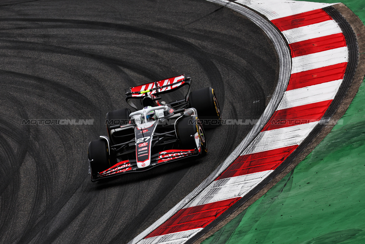 GP CINA, Nico Hulkenberg (GER) Haas VF-24.

19.04.2024. Formula 1 World Championship, Rd 5, Chinese Grand Prix, Shanghai, China, Sprint Qualifiche Day.

 - www.xpbimages.com, EMail: requests@xpbimages.com © Copyright: Coates / XPB Images