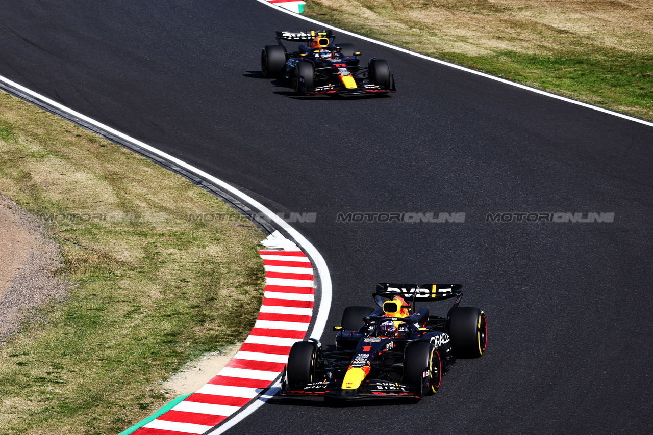 GP GIAPPONE, Max Verstappen (NLD) Red Bull Racing RB20.

07.04.2024. Formula 1 World Championship, Rd 4, Japanese Grand Prix, Suzuka, Japan, Gara Day.

- www.xpbimages.com, EMail: requests@xpbimages.com © Copyright: Charniaux / XPB Images