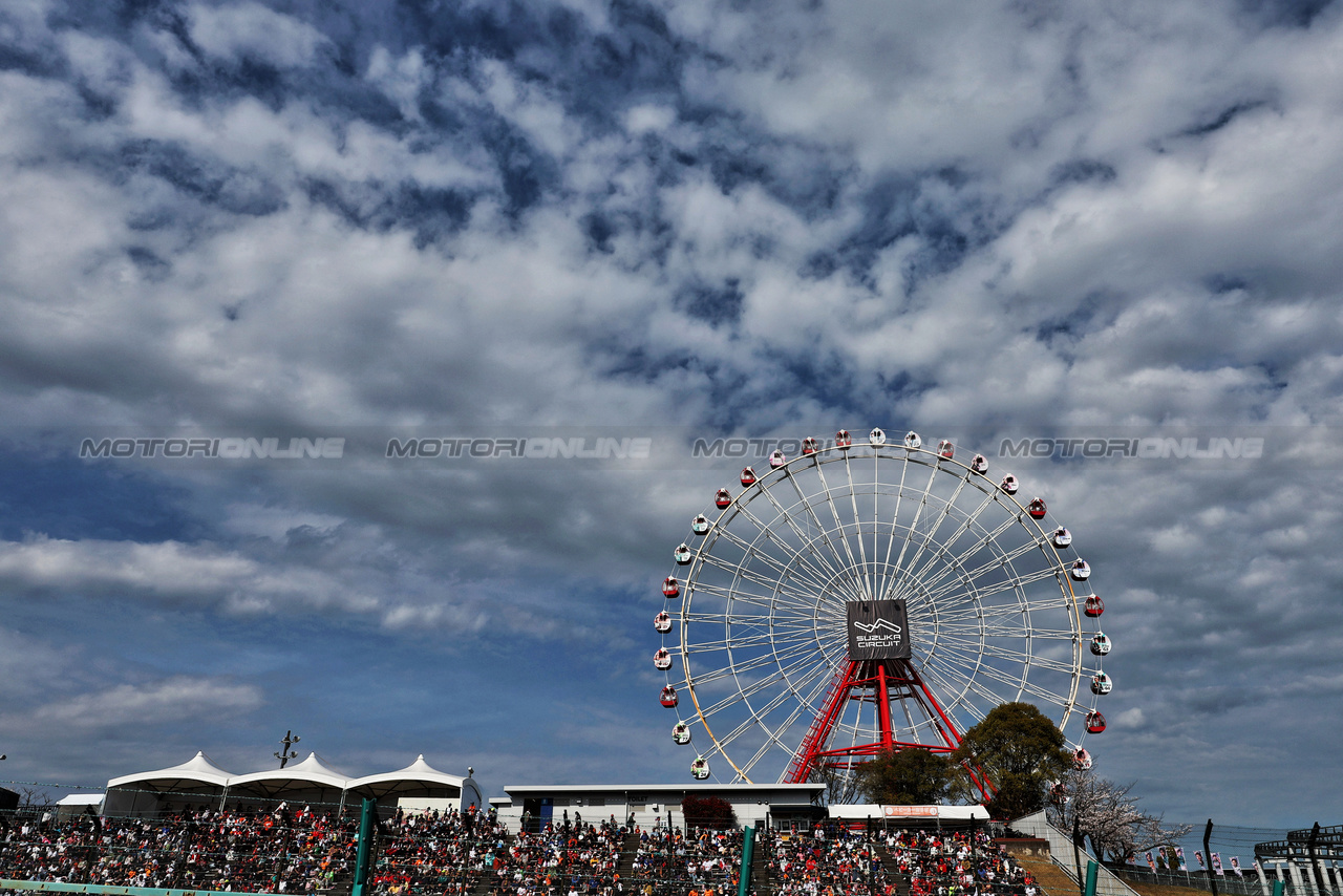 GP GIAPPONE, Circuit Atmosfera.

07.04.2024. Formula 1 World Championship, Rd 4, Japanese Grand Prix, Suzuka, Japan, Gara Day.

- www.xpbimages.com, EMail: requests@xpbimages.com © Copyright: Moy / XPB Images