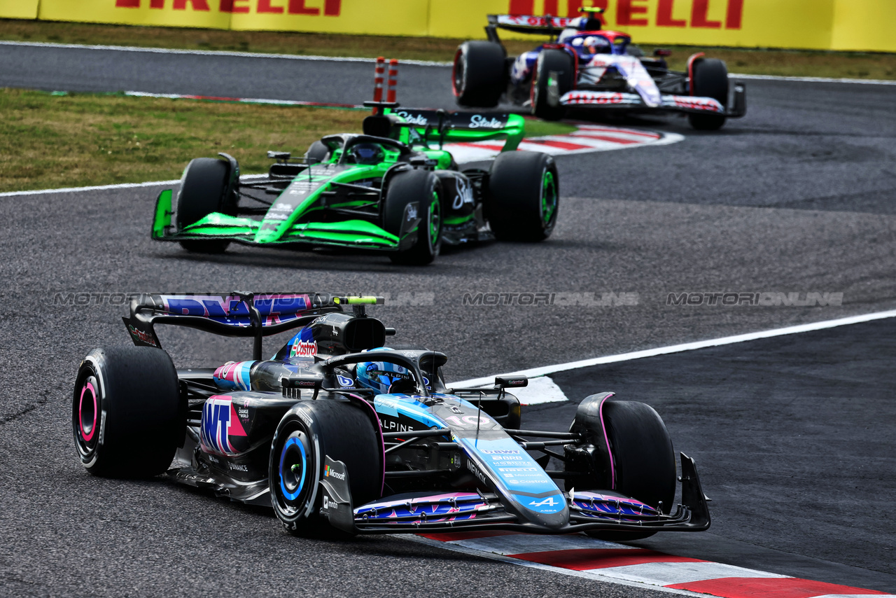 GP GIAPPONE, Pierre Gasly (FRA) Alpine F1 Team A524.

07.04.2024. Formula 1 World Championship, Rd 4, Japanese Grand Prix, Suzuka, Japan, Gara Day.

- www.xpbimages.com, EMail: requests@xpbimages.com © Copyright: Moy / XPB Images