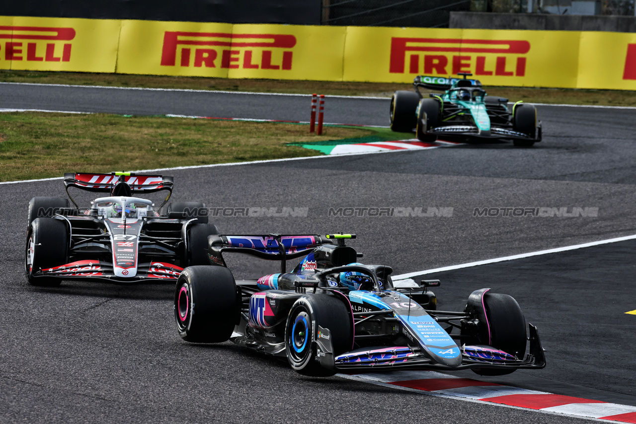 GP GIAPPONE, Pierre Gasly (FRA) Alpine F1 Team A524.

07.04.2024. Formula 1 World Championship, Rd 4, Japanese Grand Prix, Suzuka, Japan, Gara Day.

- www.xpbimages.com, EMail: requests@xpbimages.com © Copyright: Moy / XPB Images