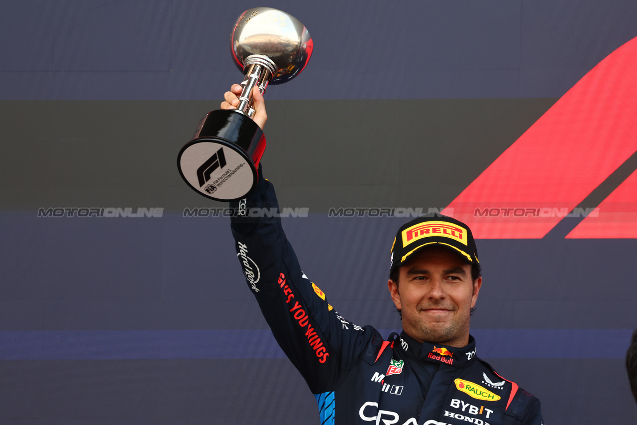 GP GIAPPONE, 2nd place Sergio Perez (MEX) Red Bull Racing.
07.04.2024. Formula 1 World Championship, Rd 4, Japanese Grand Prix, Suzuka, Japan, Gara Day.
- www.xpbimages.com, EMail: requests@xpbimages.com © Copyright: Batchelor / XPB Images