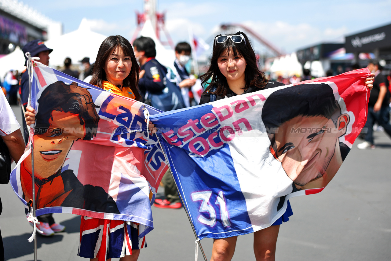 GP GIAPPONE, Circuit Atmosfera - fans.

07.04.2024. Formula 1 World Championship, Rd 4, Japanese Grand Prix, Suzuka, Japan, Gara Day.

 - www.xpbimages.com, EMail: requests@xpbimages.com © Copyright: Coates / XPB Images