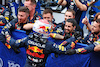 GP GIAPPONE, Gara winner Max Verstappen (NLD) Red Bull Racing celebrates with the team in parc ferme.
07.04.2024. Formula 1 World Championship, Rd 4, Japanese Grand Prix, Suzuka, Japan, Gara Day.
- www.xpbimages.com, EMail: requests@xpbimages.com © Copyright: Moy / XPB Images