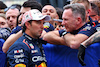 GP GIAPPONE, Second placed Sergio Perez (MEX) Red Bull Racing in parc ferme with Christian Horner (GBR) Red Bull Racing Team Principal.
07.04.2024. Formula 1 World Championship, Rd 4, Japanese Grand Prix, Suzuka, Japan, Gara Day.
- www.xpbimages.com, EMail: requests@xpbimages.com © Copyright: Charniaux / XPB Images
