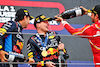 GP GIAPPONE, The podium (L to R): Sergio Perez (MEX) Red Bull Racing, second; Max Verstappen (NLD) Red Bull Racing, vincitore; Carlos Sainz Jr (ESP) Ferrari, third.
07.04.2024. Formula 1 World Championship, Rd 4, Japanese Grand Prix, Suzuka, Japan, Gara Day.
- www.xpbimages.com, EMail: requests@xpbimages.com © Copyright: Charniaux / XPB Images