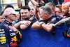GP GIAPPONE, Gara winner Max Verstappen (NLD) Red Bull Racing with Christian Horner (GBR) Red Bull Racing Team Principal in parc ferme.
07.04.2024. Formula 1 World Championship, Rd 4, Japanese Grand Prix, Suzuka, Japan, Gara Day.
- www.xpbimages.com, EMail: requests@xpbimages.com © Copyright: Charniaux / XPB Images