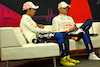 GP GIAPPONE, (L to R): Max Verstappen (NLD) Red Bull Racing e team mate Sergio Perez (MEX) Red Bull Racing, in the post race FIA Press Conference.
07.04.2024. Formula 1 World Championship, Rd 4, Japanese Grand Prix, Suzuka, Japan, Gara Day.
 - www.xpbimages.com, EMail: requests@xpbimages.com © Copyright: Coates / XPB Images