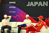 GP GIAPPONE, (L to R): Sergio Perez (MEX) Red Bull Racing; Max Verstappen (NLD) Red Bull Racing; e Carlos Sainz Jr (ESP) Ferrari, in the post race FIA Press Conference.
07.04.2024. Formula 1 World Championship, Rd 4, Japanese Grand Prix, Suzuka, Japan, Gara Day.
 - www.xpbimages.com, EMail: requests@xpbimages.com © Copyright: Coates / XPB Images