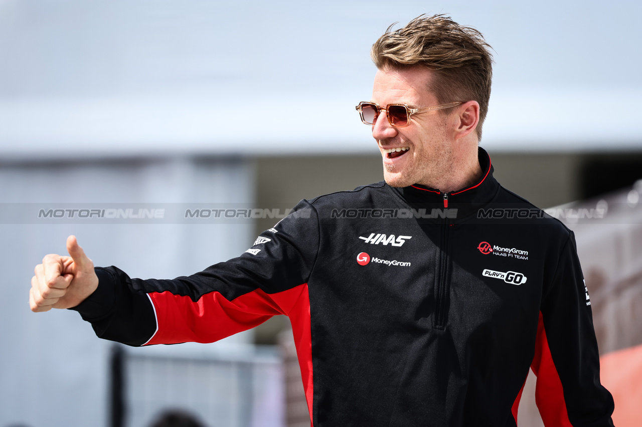 GP GIAPPONE, Nico Hulkenberg (GER), Haas F1 Team 
04.04.2024. Formula 1 World Championship, Rd 4, Japanese Grand Prix, Suzuka, Japan, Preparation Day.
- www.xpbimages.com, EMail: requests@xpbimages.com © Copyright: Charniaux / XPB Images