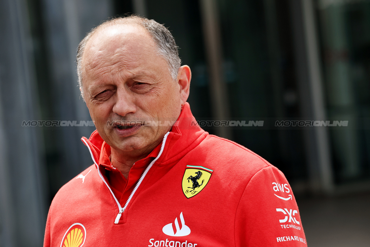 GP GIAPPONE, Frederic Vasseur (FRA) Ferrari Team Principal.

04.04.2024. Formula 1 World Championship, Rd 4, Japanese Grand Prix, Suzuka, Japan, Preparation Day.

- www.xpbimages.com, EMail: requests@xpbimages.com © Copyright: Moy / XPB Images