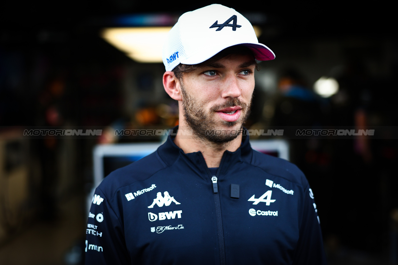 GP GIAPPONE, Pierre Gasly (FRA), Alpine F1 Team 
04.04.2024. Formula 1 World Championship, Rd 4, Japanese Grand Prix, Suzuka, Japan, Preparation Day.
- www.xpbimages.com, EMail: requests@xpbimages.com © Copyright: Charniaux / XPB Images