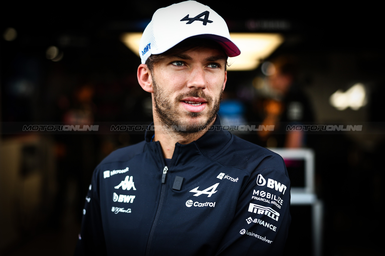 GP GIAPPONE, Pierre Gasly (FRA), Alpine F1 Team 
04.04.2024. Formula 1 World Championship, Rd 4, Japanese Grand Prix, Suzuka, Japan, Preparation Day.
- www.xpbimages.com, EMail: requests@xpbimages.com © Copyright: Charniaux / XPB Images