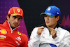 GP GIAPPONE, (L to R): Carlos Sainz Jr (ESP) Ferrari e Yuki Tsunoda (JPN) RB in the FIA Press Conference.
04.04.2024. Formula 1 World Championship, Rd 4, Japanese Grand Prix, Suzuka, Japan, Preparation Day.
- www.xpbimages.com, EMail: requests@xpbimages.com © Copyright: Moy / XPB Images