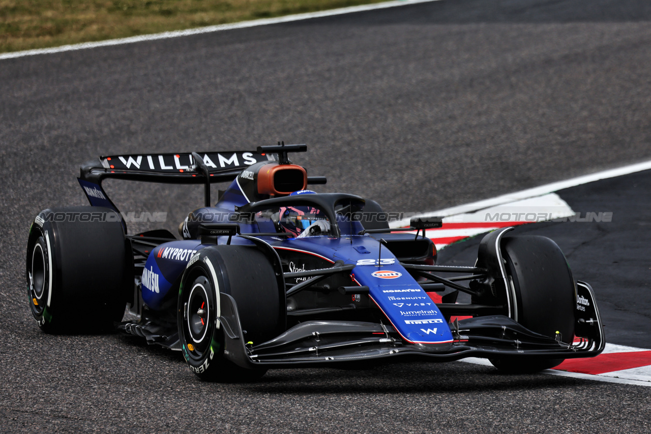 GP GIAPPONE, Alexander Albon (THA) Williams Racing FW46.

06.04.2024. Formula 1 World Championship, Rd 4, Japanese Grand Prix, Suzuka, Japan, Qualifiche Day.

- www.xpbimages.com, EMail: requests@xpbimages.com © Copyright: Moy / XPB Images