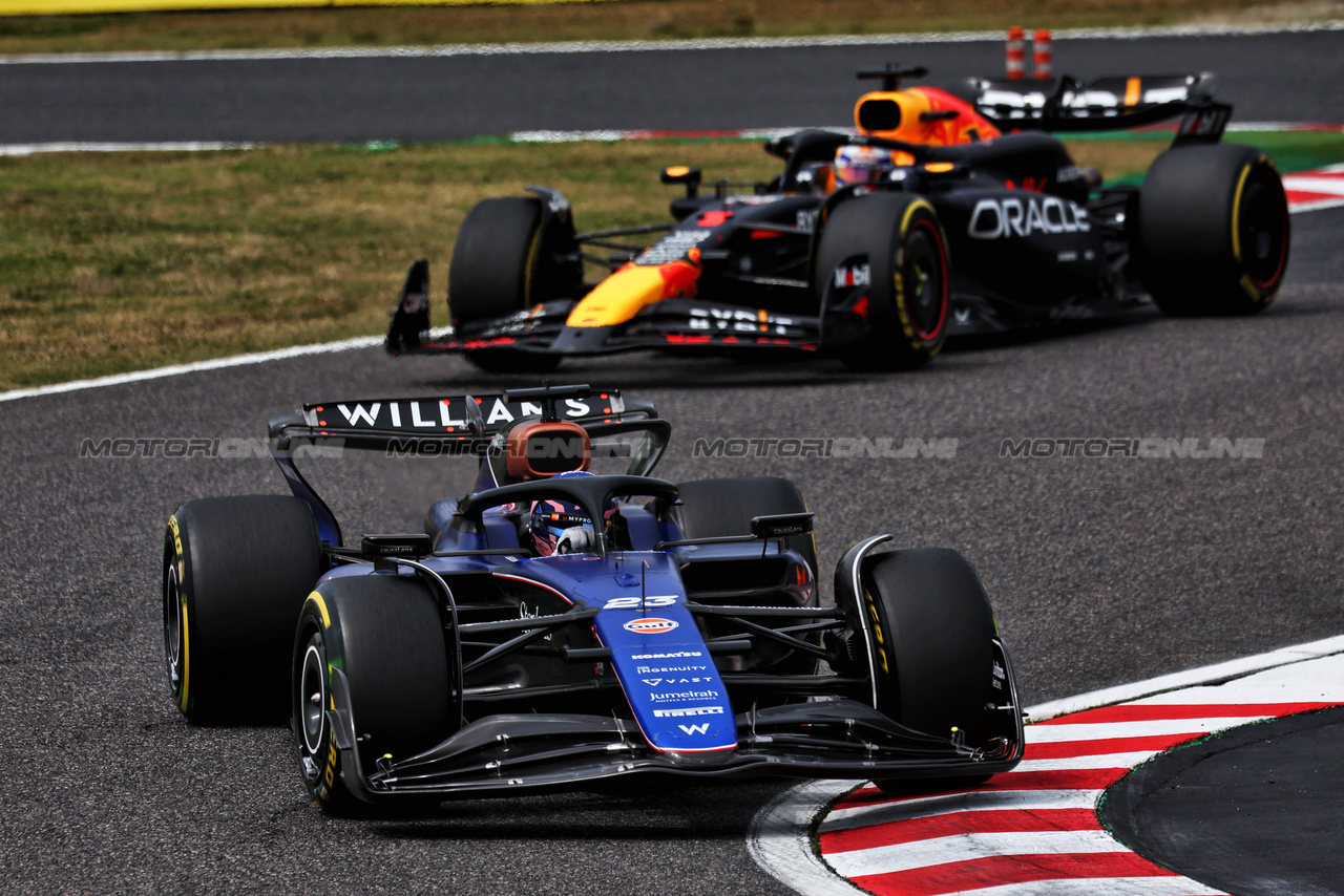 GP GIAPPONE, Alexander Albon (THA) Williams Racing FW46.

06.04.2024. Formula 1 World Championship, Rd 4, Japanese Grand Prix, Suzuka, Japan, Qualifiche Day.

- www.xpbimages.com, EMail: requests@xpbimages.com © Copyright: Moy / XPB Images