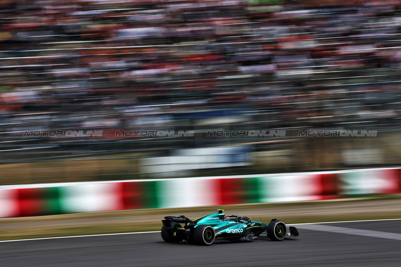 GP GIAPPONE, Fernando Alonso (ESP) Aston Martin F1 Team AMR24.

06.04.2024. Formula 1 World Championship, Rd 4, Japanese Grand Prix, Suzuka, Japan, Qualifiche Day.

- www.xpbimages.com, EMail: requests@xpbimages.com © Copyright: Moy / XPB Images