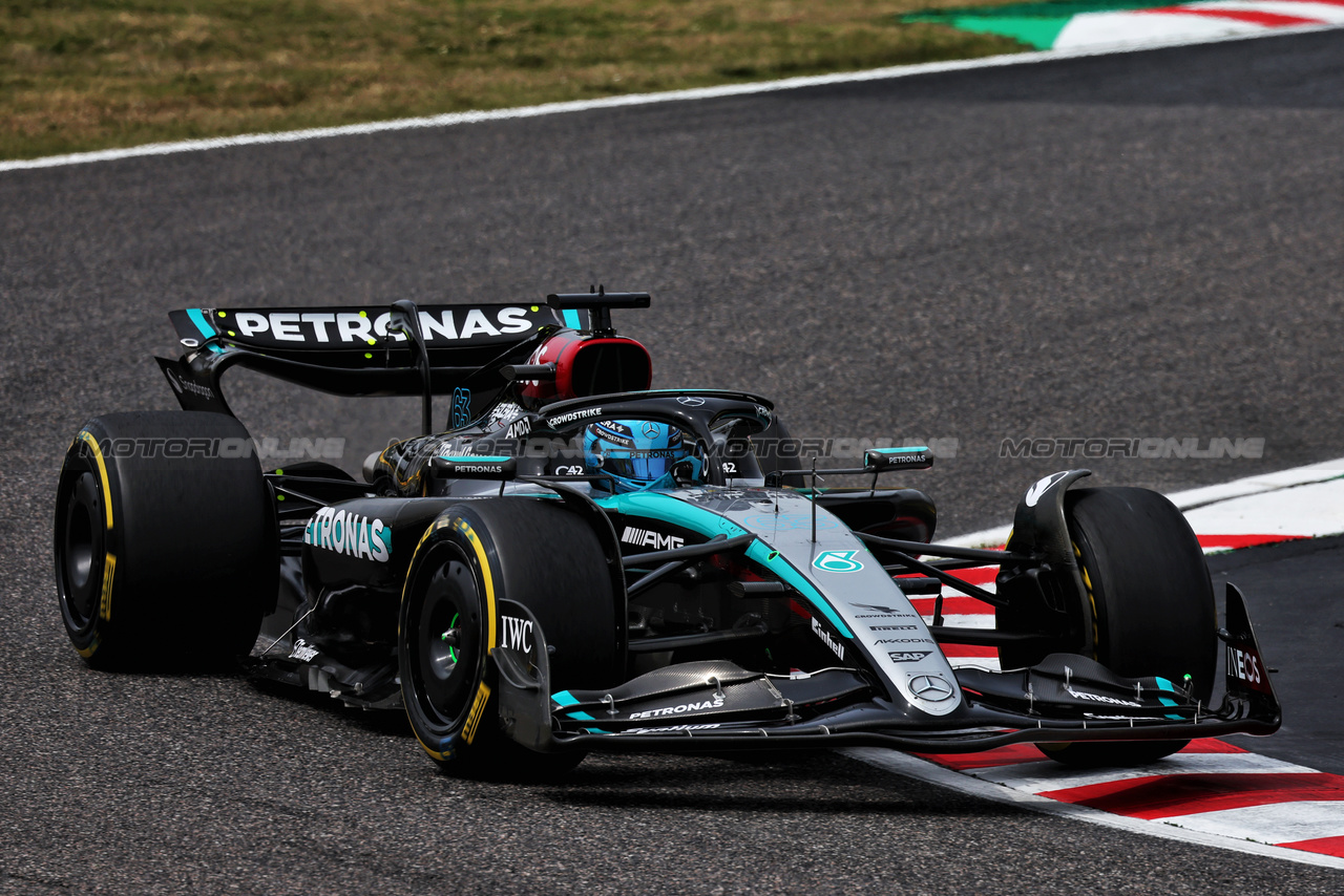 GP GIAPPONE, George Russell (GBR) Mercedes AMG F1 W15.

06.04.2024. Formula 1 World Championship, Rd 4, Japanese Grand Prix, Suzuka, Japan, Qualifiche Day.

- www.xpbimages.com, EMail: requests@xpbimages.com © Copyright: Moy / XPB Images