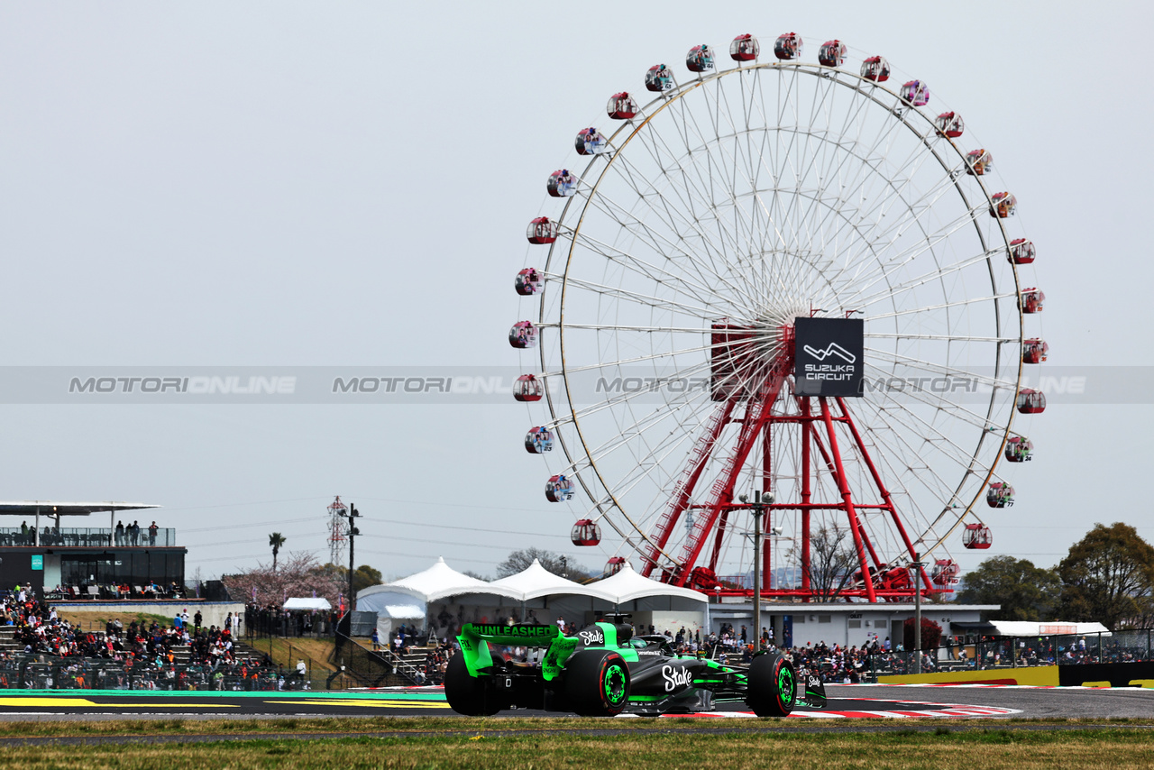 GP GIAPPONE, Valtteri Bottas (FIN) Sauber C44.

06.04.2024. Formula 1 World Championship, Rd 4, Japanese Grand Prix, Suzuka, Japan, Qualifiche Day.

- www.xpbimages.com, EMail: requests@xpbimages.com © Copyright: Moy / XPB Images