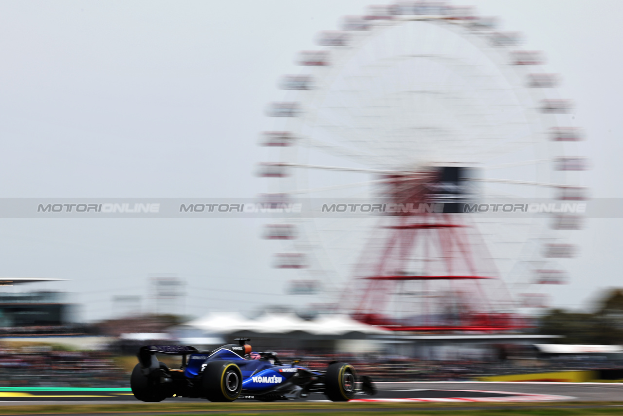 GP GIAPPONE, Alexander Albon (THA) Williams Racing FW46.

06.04.2024. Formula 1 World Championship, Rd 4, Japanese Grand Prix, Suzuka, Japan, Qualifiche Day.

- www.xpbimages.com, EMail: requests@xpbimages.com © Copyright: Moy / XPB Images