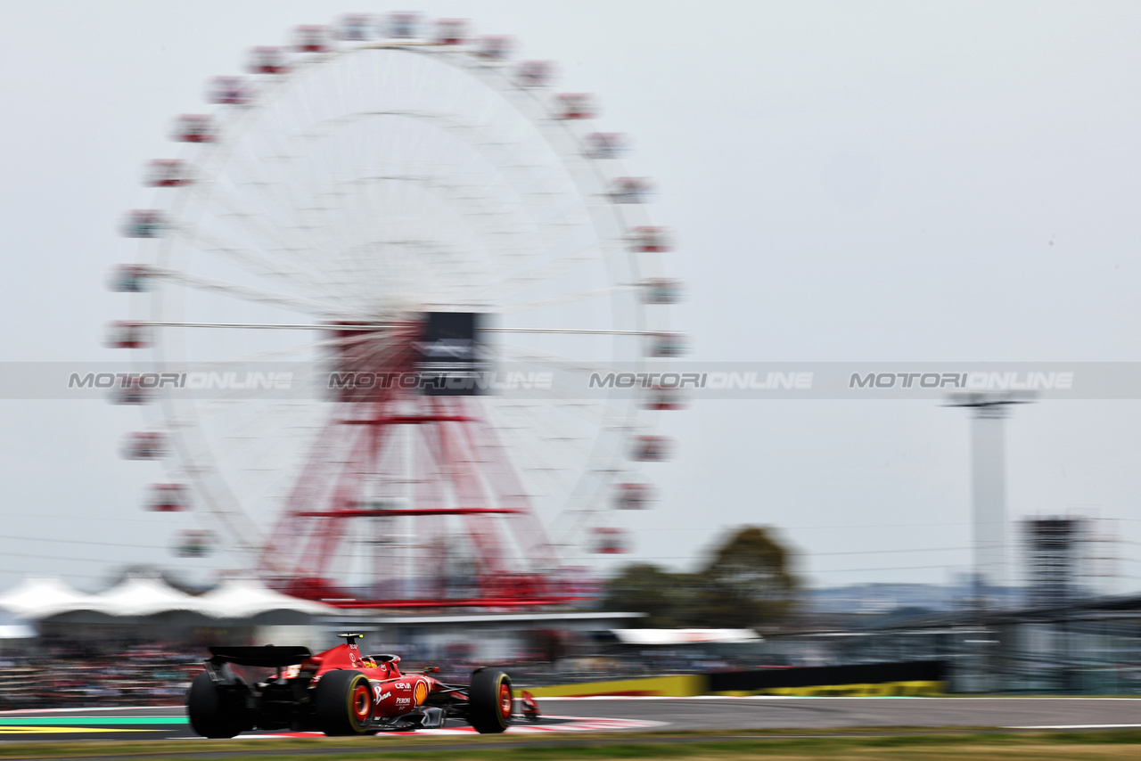 GP GIAPPONE, Carlos Sainz Jr (ESP) Ferrari SF-24.

06.04.2024. Formula 1 World Championship, Rd 4, Japanese Grand Prix, Suzuka, Japan, Qualifiche Day.

- www.xpbimages.com, EMail: requests@xpbimages.com © Copyright: Moy / XPB Images