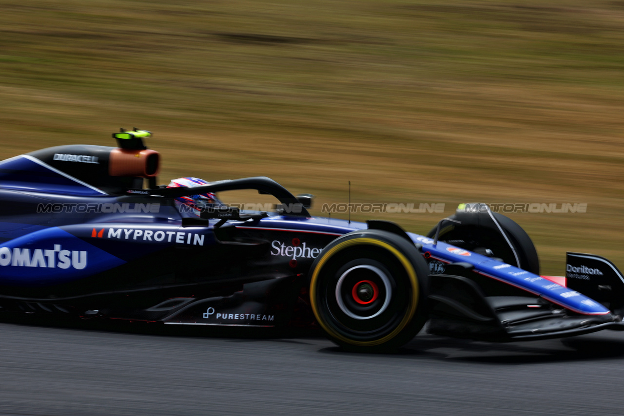 GP GIAPPONE, Logan Sargeant (USA) Williams Racing FW46.

06.04.2024. Formula 1 World Championship, Rd 4, Japanese Grand Prix, Suzuka, Japan, Qualifiche Day.

 - www.xpbimages.com, EMail: requests@xpbimages.com © Copyright: Coates / XPB Images