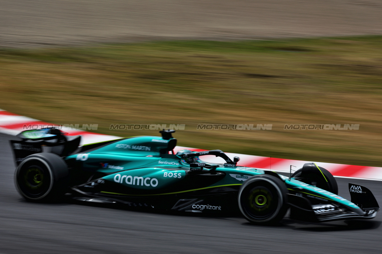 GP GIAPPONE, Lance Stroll (CDN) Aston Martin F1 Team AMR24.

06.04.2024. Formula 1 World Championship, Rd 4, Japanese Grand Prix, Suzuka, Japan, Qualifiche Day.

 - www.xpbimages.com, EMail: requests@xpbimages.com © Copyright: Coates / XPB Images