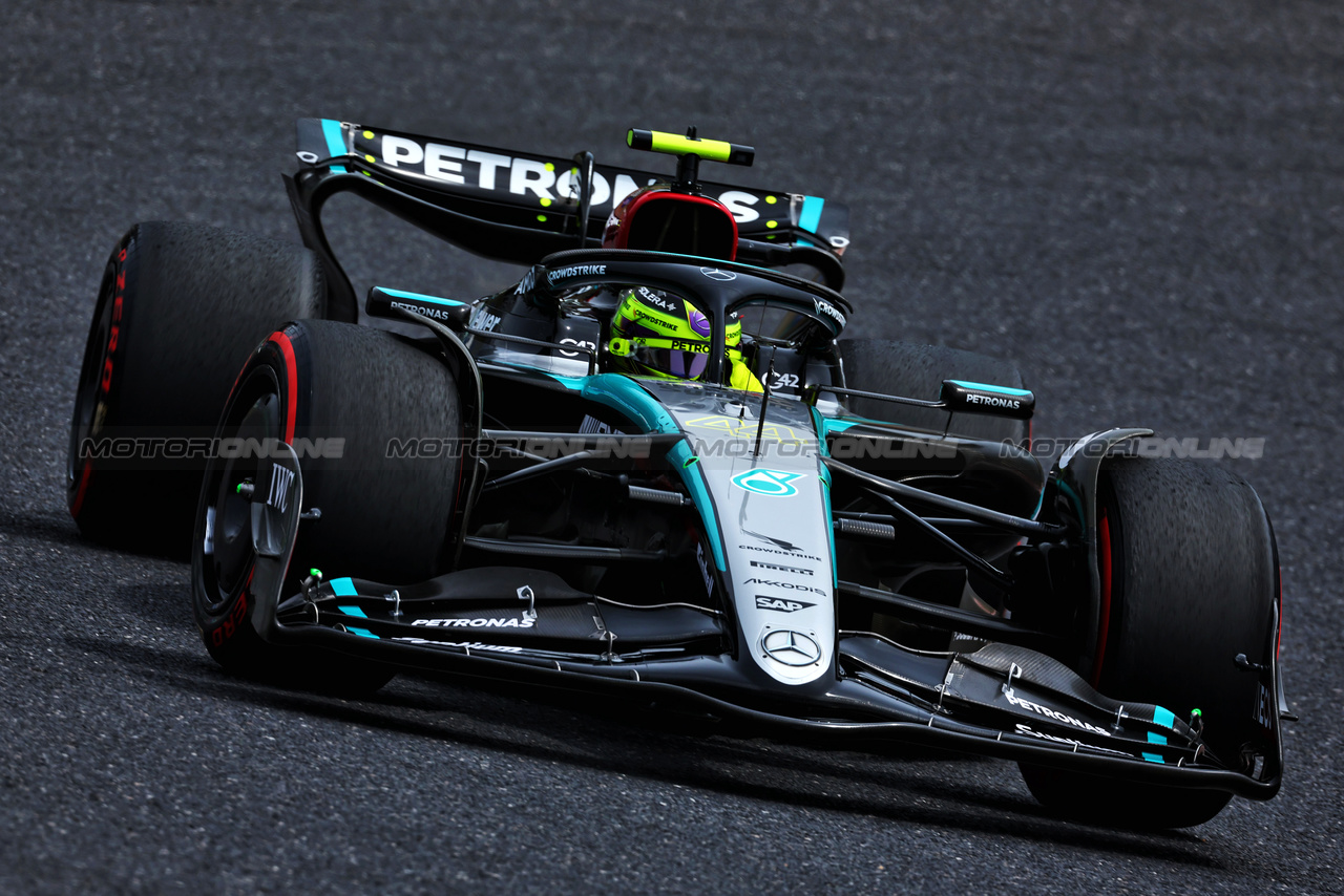 GP GIAPPONE, Lewis Hamilton (GBR) Mercedes AMG F1 W15.

06.04.2024. Formula 1 World Championship, Rd 4, Japanese Grand Prix, Suzuka, Japan, Qualifiche Day.

 - www.xpbimages.com, EMail: requests@xpbimages.com © Copyright: Coates / XPB Images